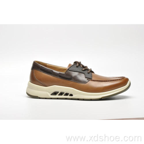 Air ventilation sporty casual lace up mens